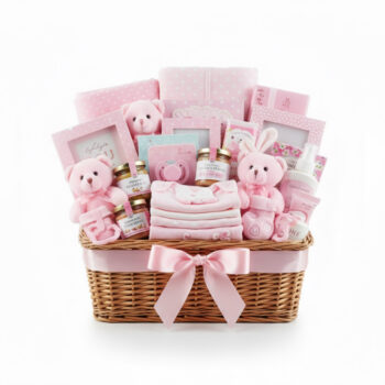 Little Princess Baby Girl Themed Basket