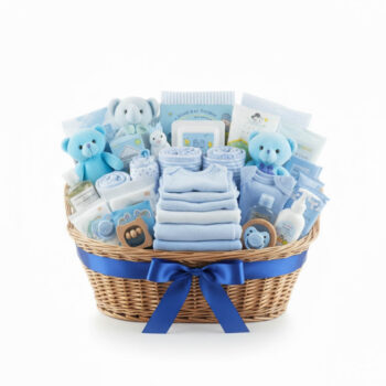 Little Prince Baby Boy Themed Basket